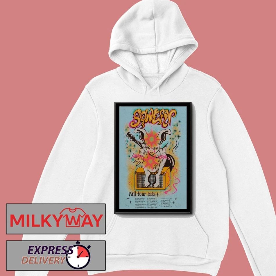 Sqwerv Fall Tour 2025 Poster shirt