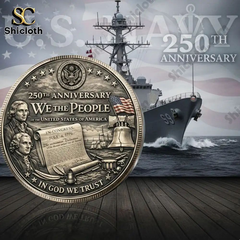 U.S. Navy Military 250Th Anniversary Coin