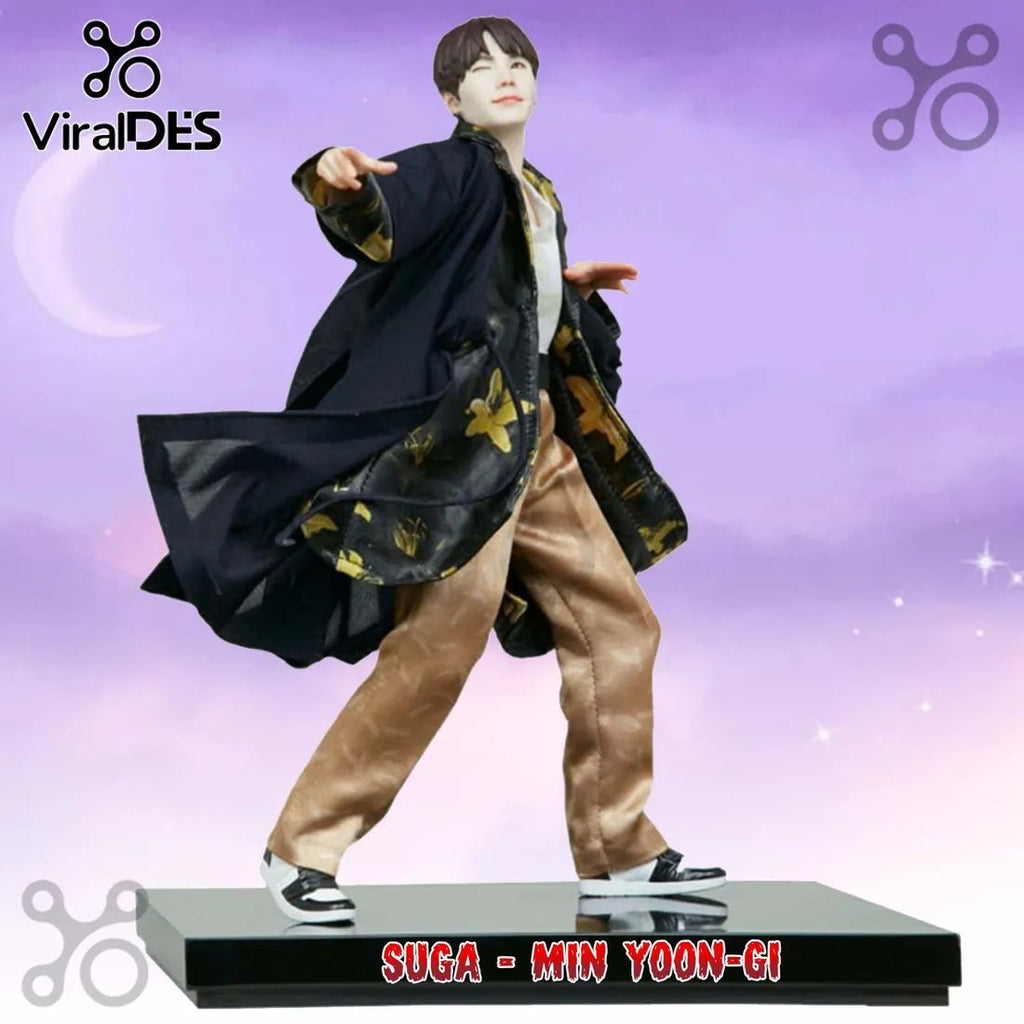 BTS Suga Min Yoon-gi Sculpted Acrylic Figure