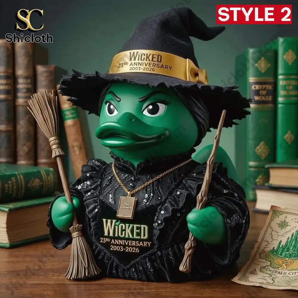 Wicked 23rd Anniversary Commemorative Duck