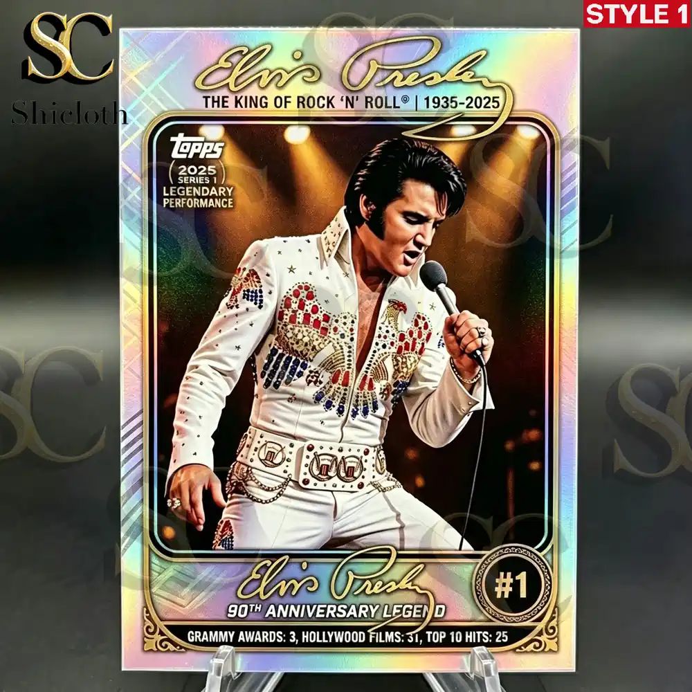 Elvis 90th Anniversary Legendary Performance Collectible Card