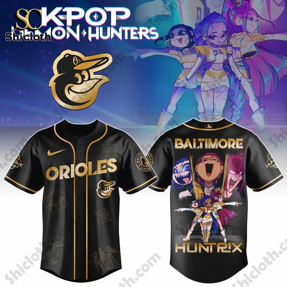 ALL TEAM MLB x “Golden” Kpop Hunter Demon Jersey
