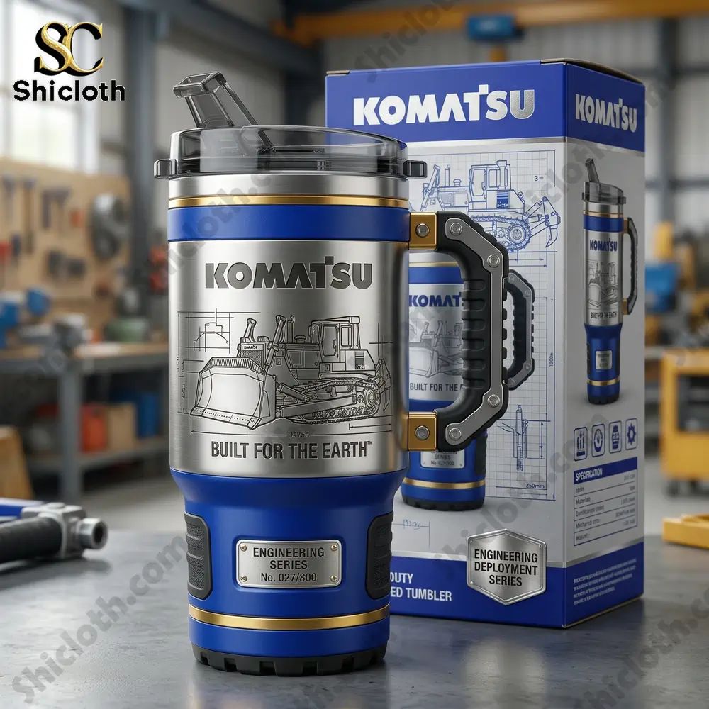 Komatsu Engineering Series Collector’s Tumbler