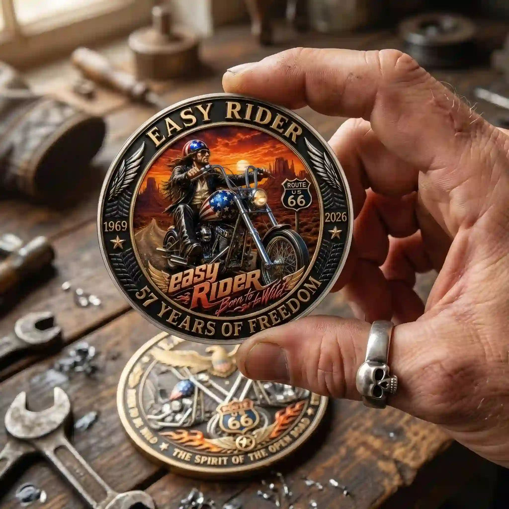 Easy Rider 57 Years of Freedom Collector Coin