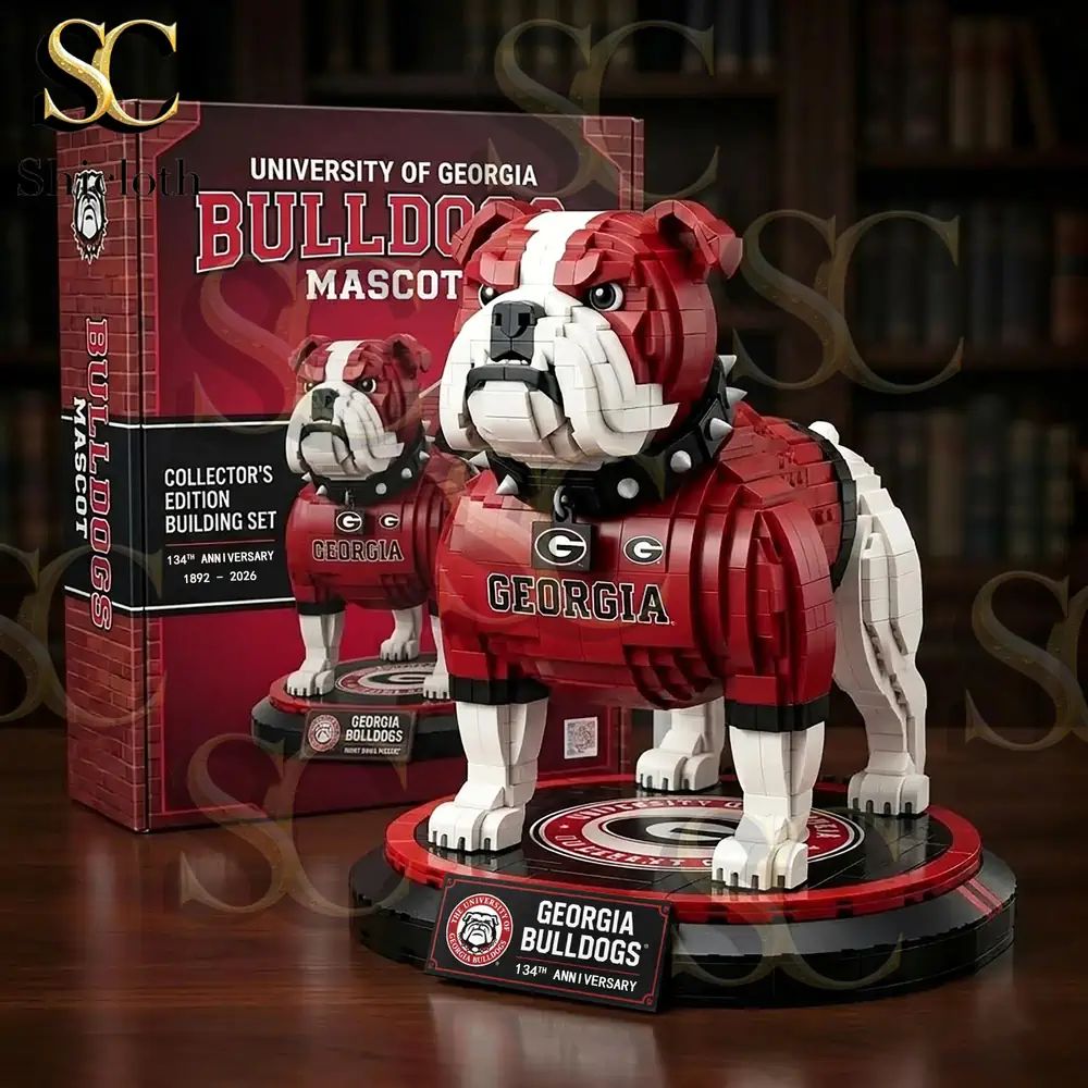 Georgia Bulldogs 134th Anniversary Building Set