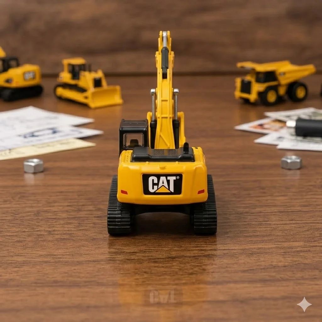 Wheels CAT Hydraulic Excavator 100th Anniversary Edition Toy