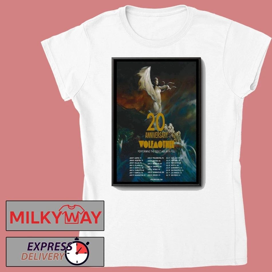 20th Anniversary Tour 2026 Wolfmother Poster shirt