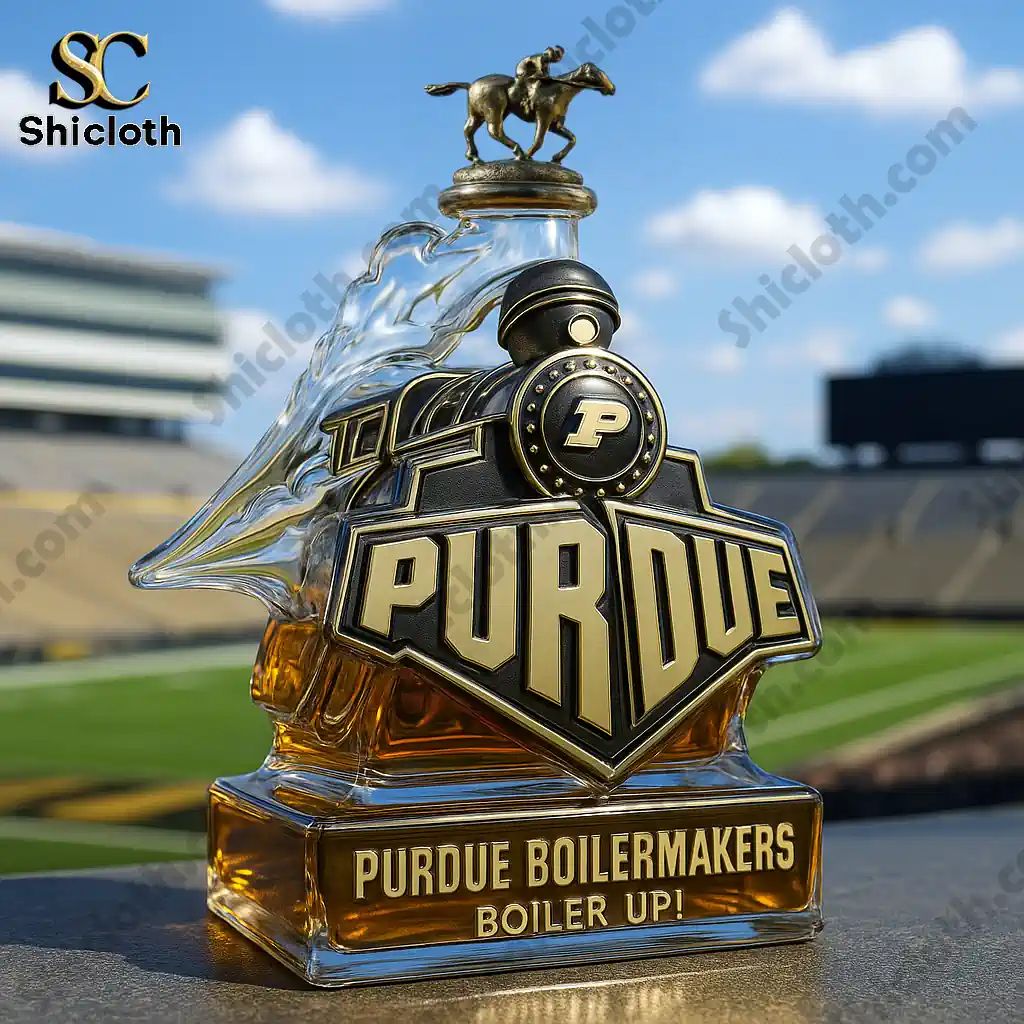Purdue Boilermakers Crown Royal Bottle
