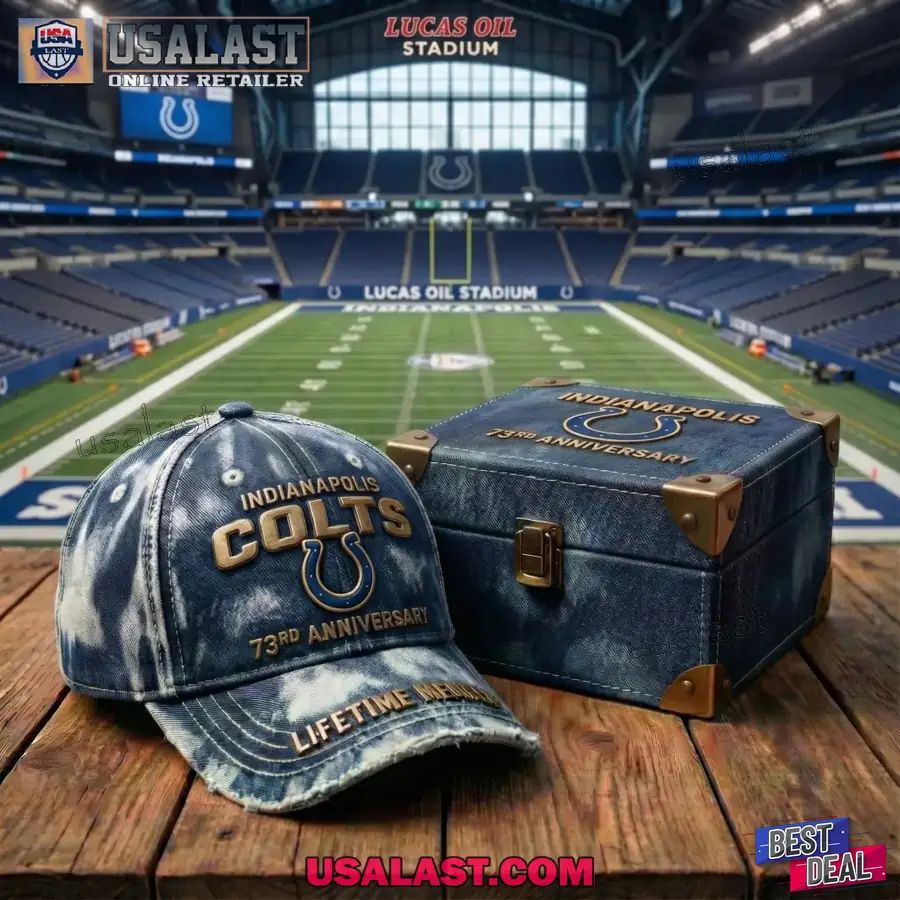 Indianapolis Colts 73rd Anniversary 1953-2026 Baseball Cap