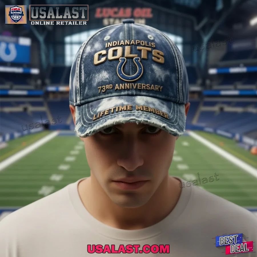 Indianapolis Colts 73rd Anniversary 1953-2026 Baseball Cap