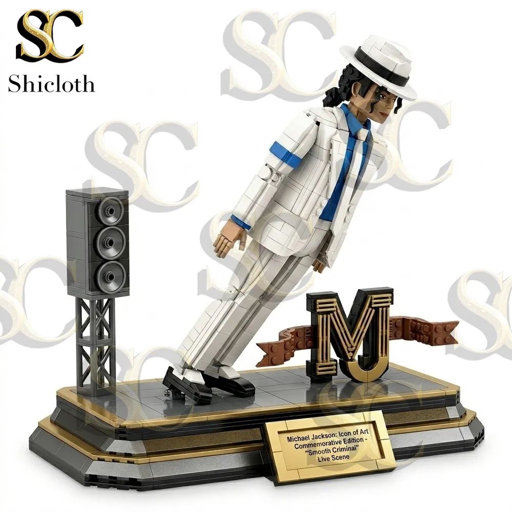 Michael Jackson Smooth Criminal Live Scene Building Blocks Set
