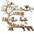 Tree Branch Wall Shelf – Handcrafted Nature-Inspired Display In Solid Wood