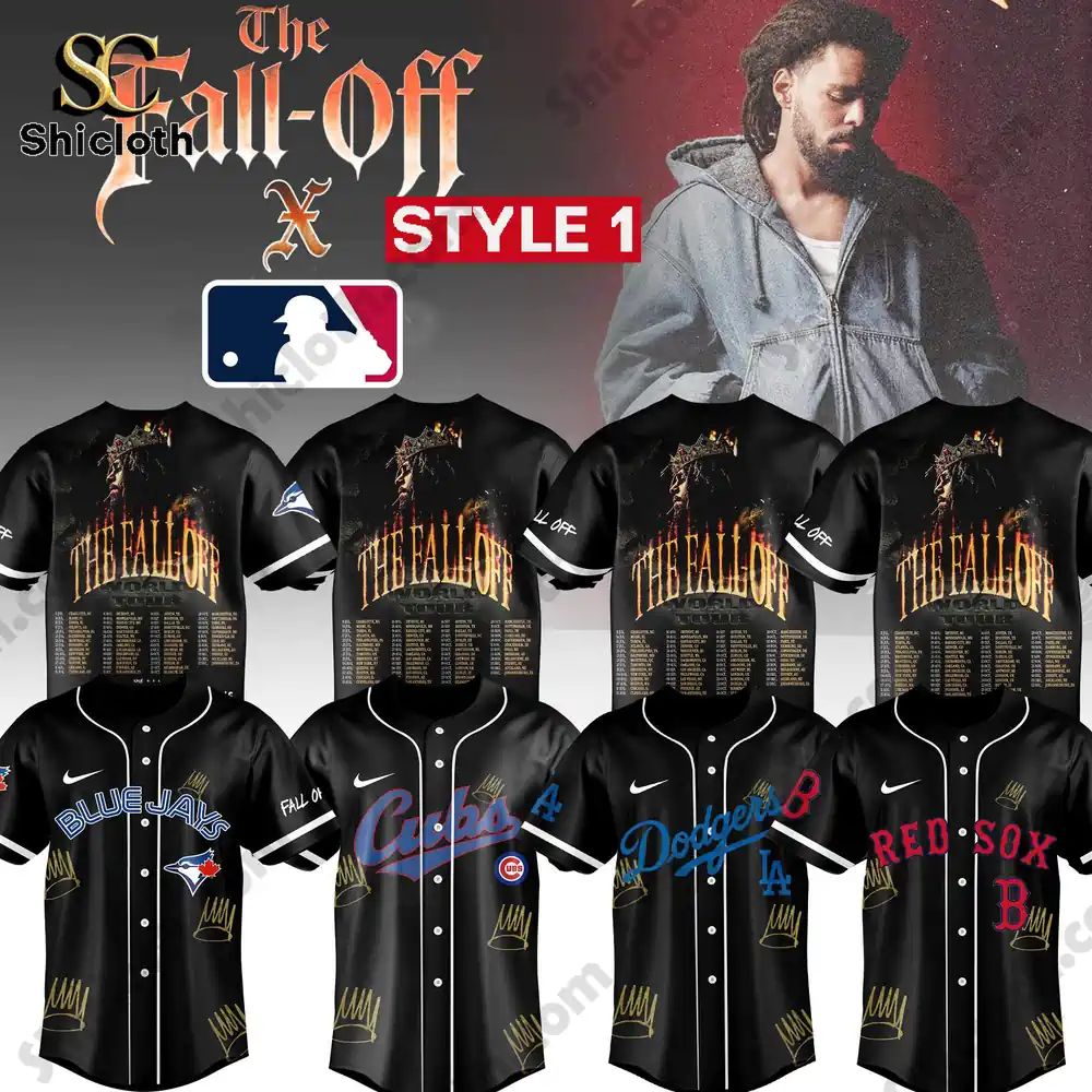 All Team MLB x J. Cole The Fall Off Tour 2026 Jersey