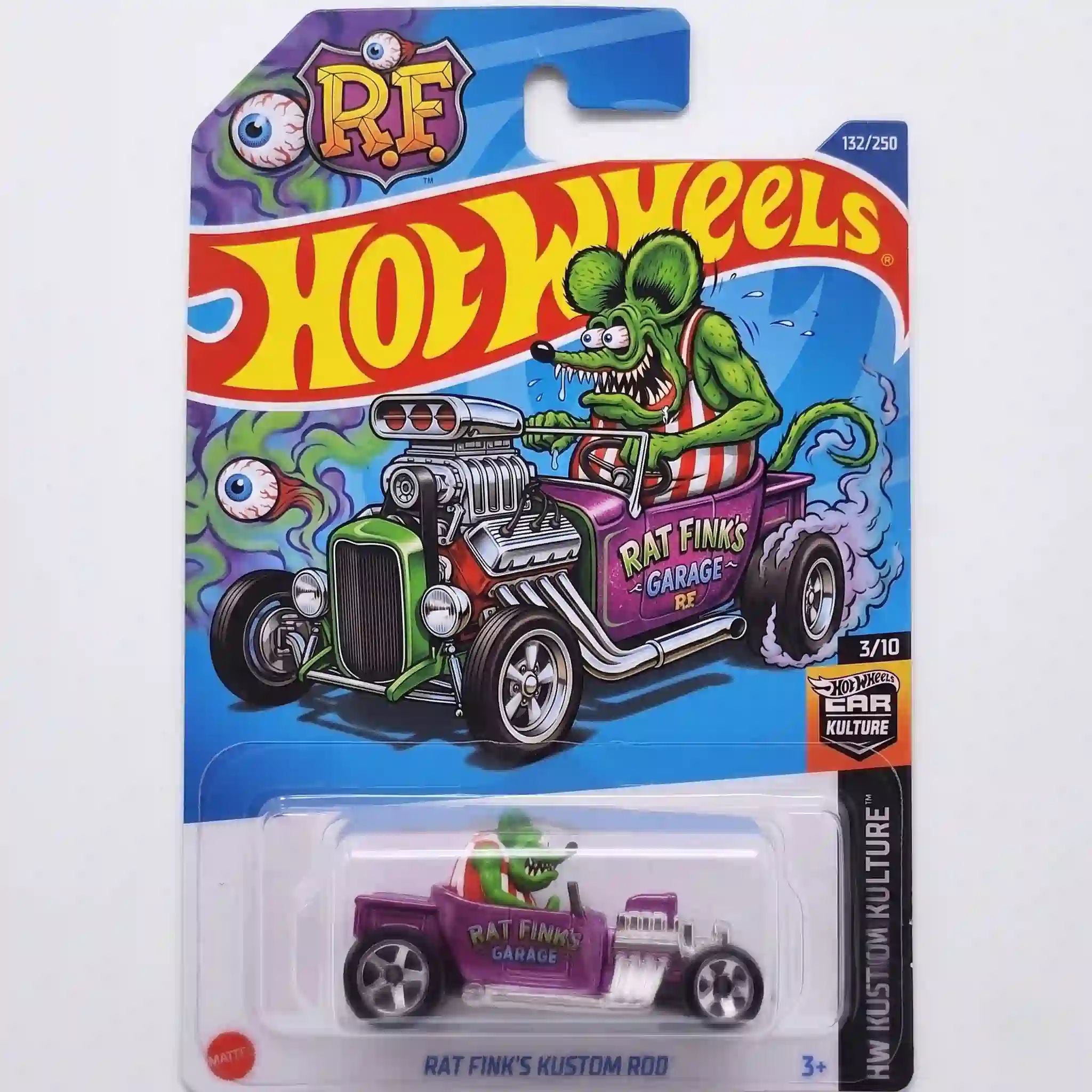 Wheels Rat Fink Kustom Kulture Collectors Edition Toy