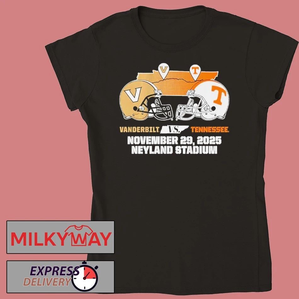 Tennessee Volunteers & Vanderbilt Commodores 2025 Matchup Shirt