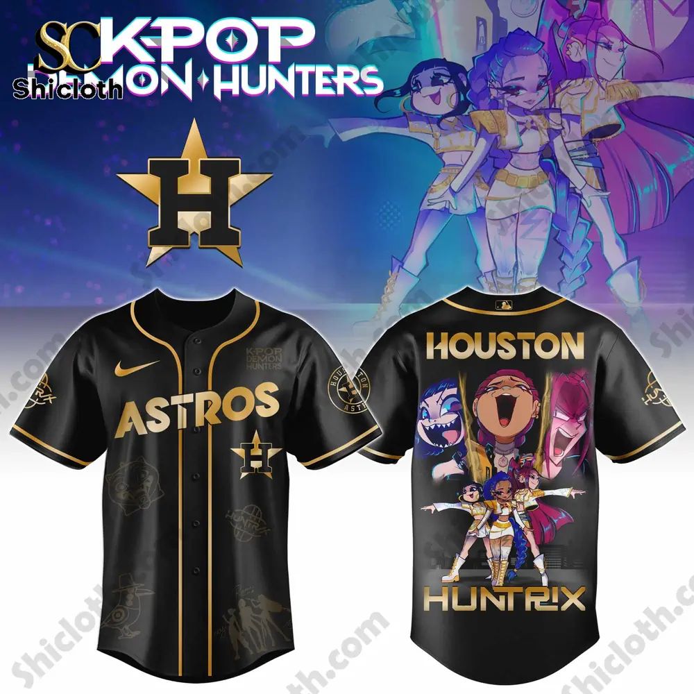 ALL TEAM MLB x “Golden” Kpop Hunter Demon Jersey