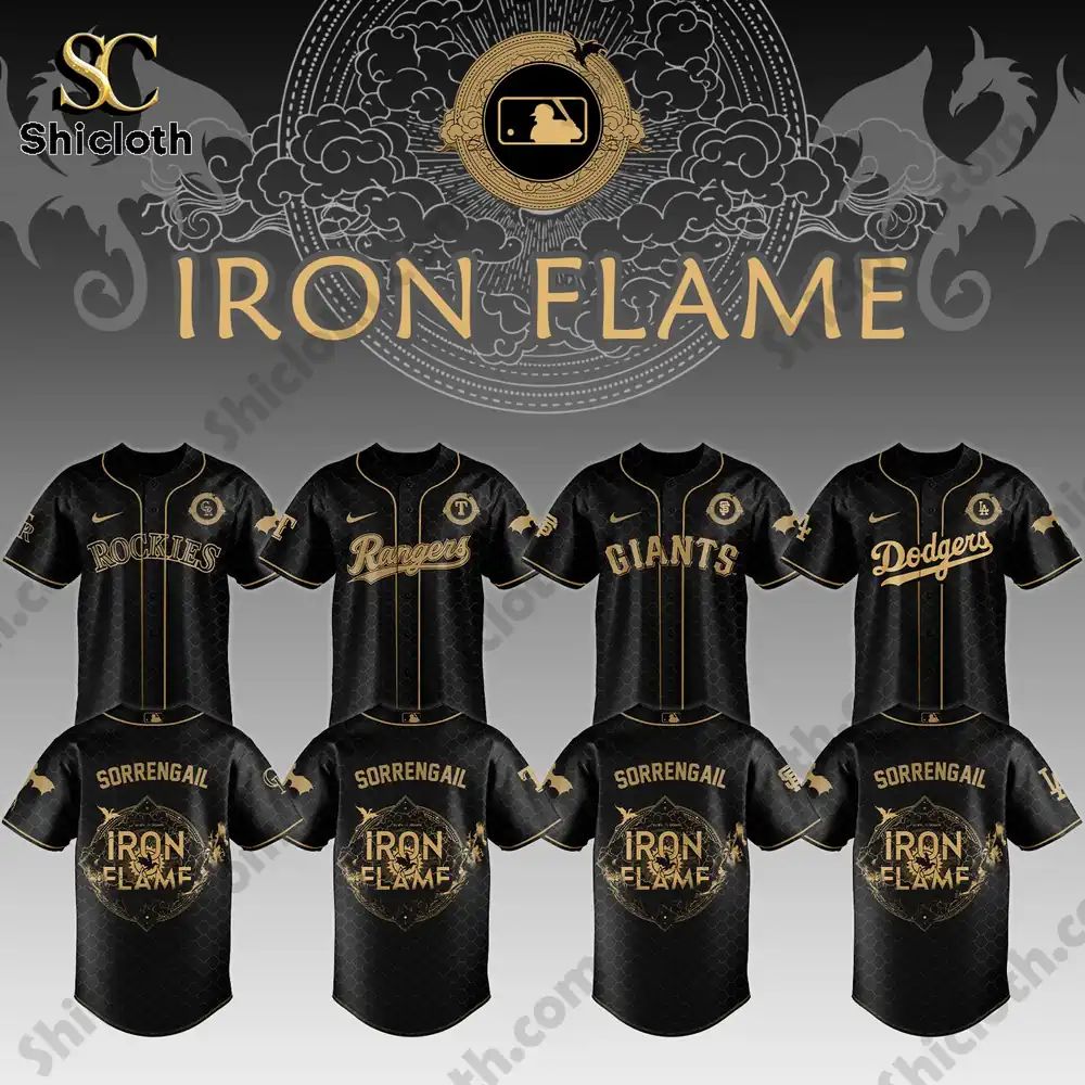 MLB ALL TEAM x Iron Flame Baseball Jersey 2026