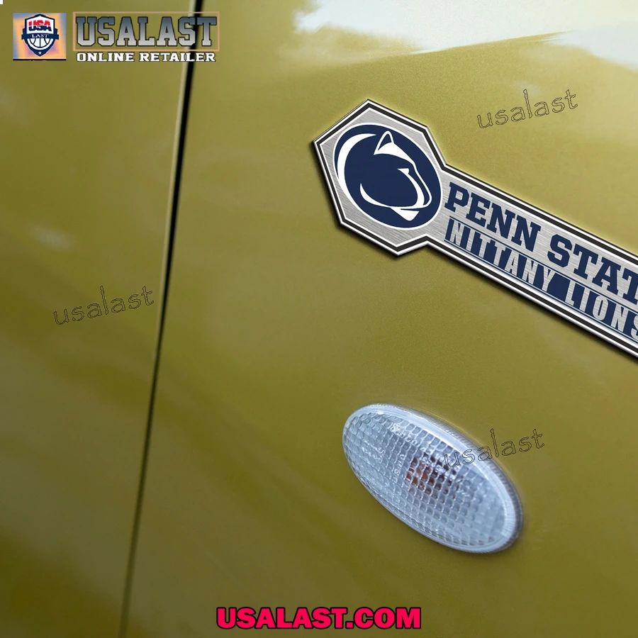 Penn State Nittany Lions Edition 3D Car Badge Sticker