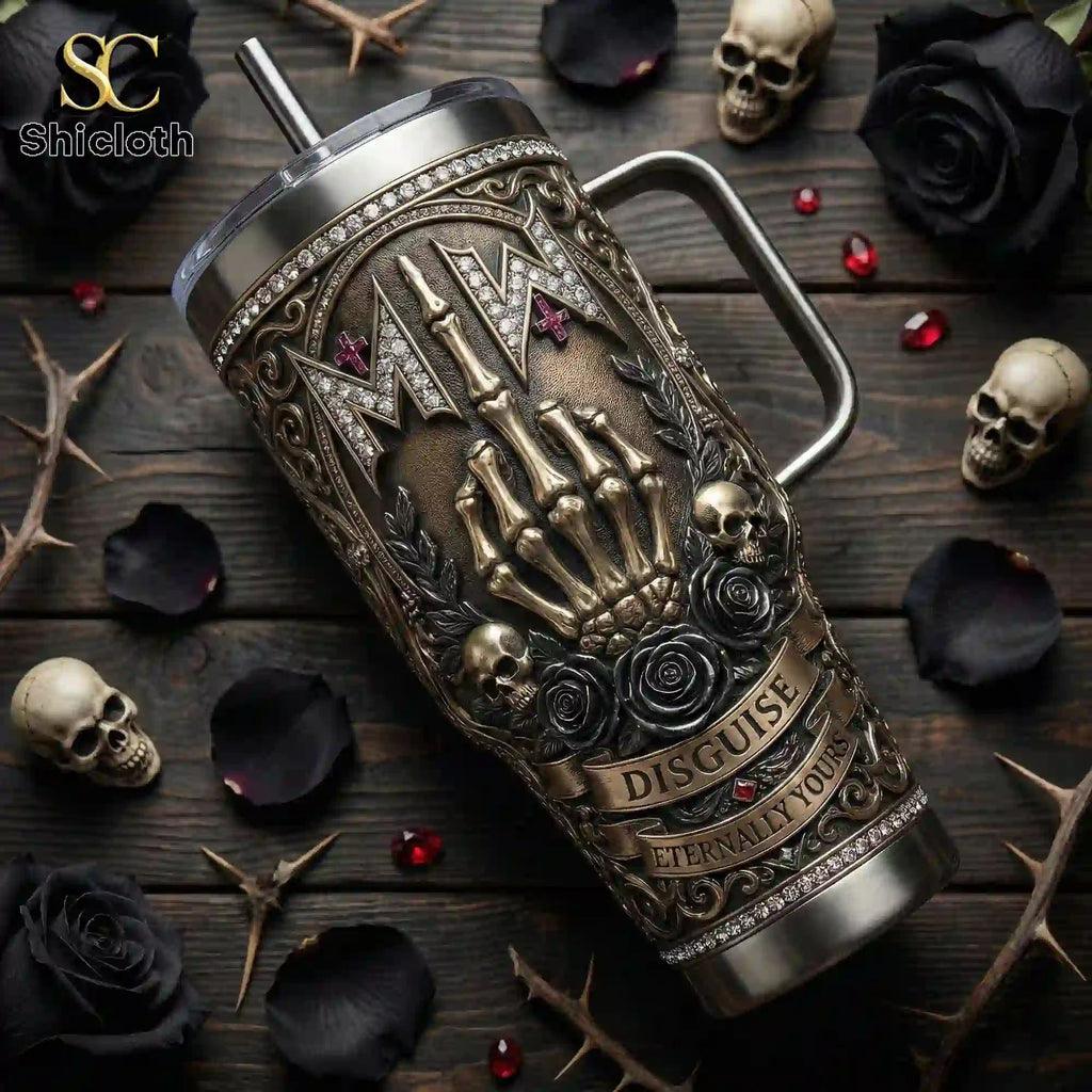 Motionless in White Eternally Yours 40oz Tumbler With Handle