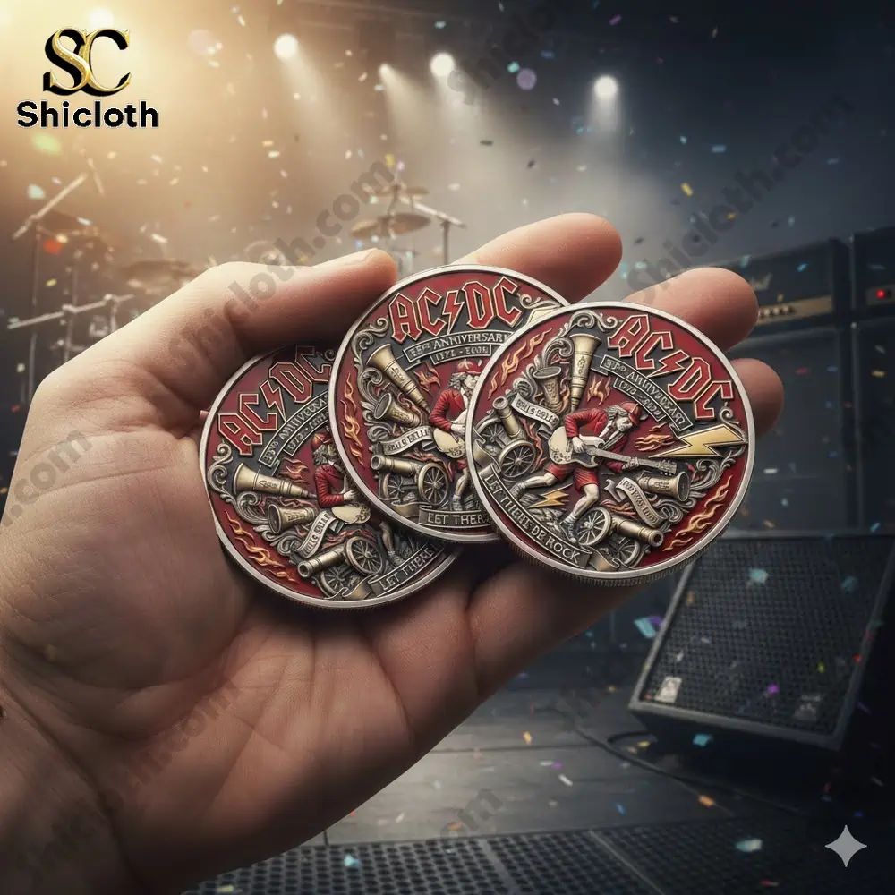 AC/DC 53rd Anniversary Commemorative Coin
