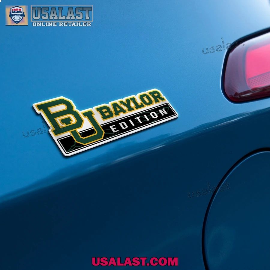 Baylor Bears Edition 3D Car Emblem Badge