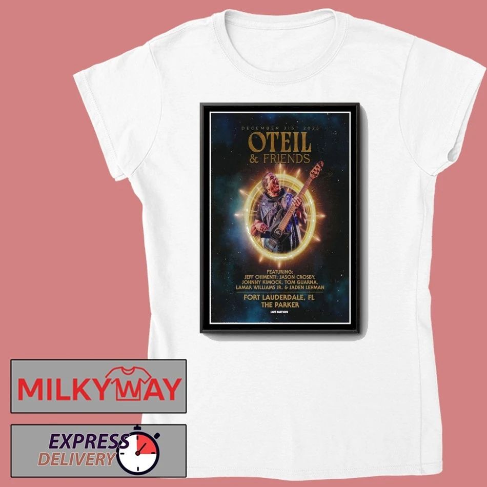 Oteil Fort Lauderdale, Florida Poster shirt