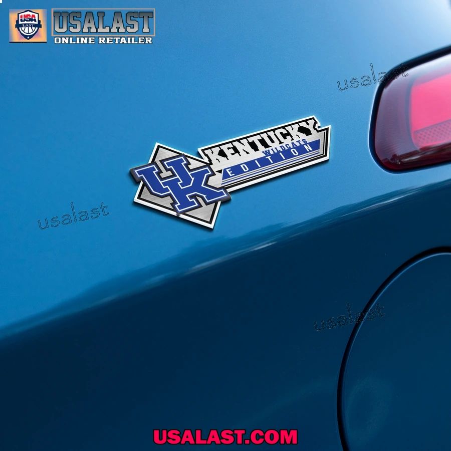 Kentucky Wildcats Edition 3D Car Badge Sticker
