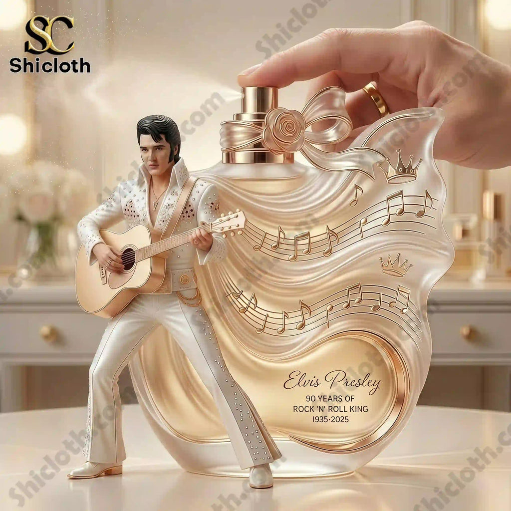Elvis Presley 90th Anniversary Commemorative Perfume Bottle