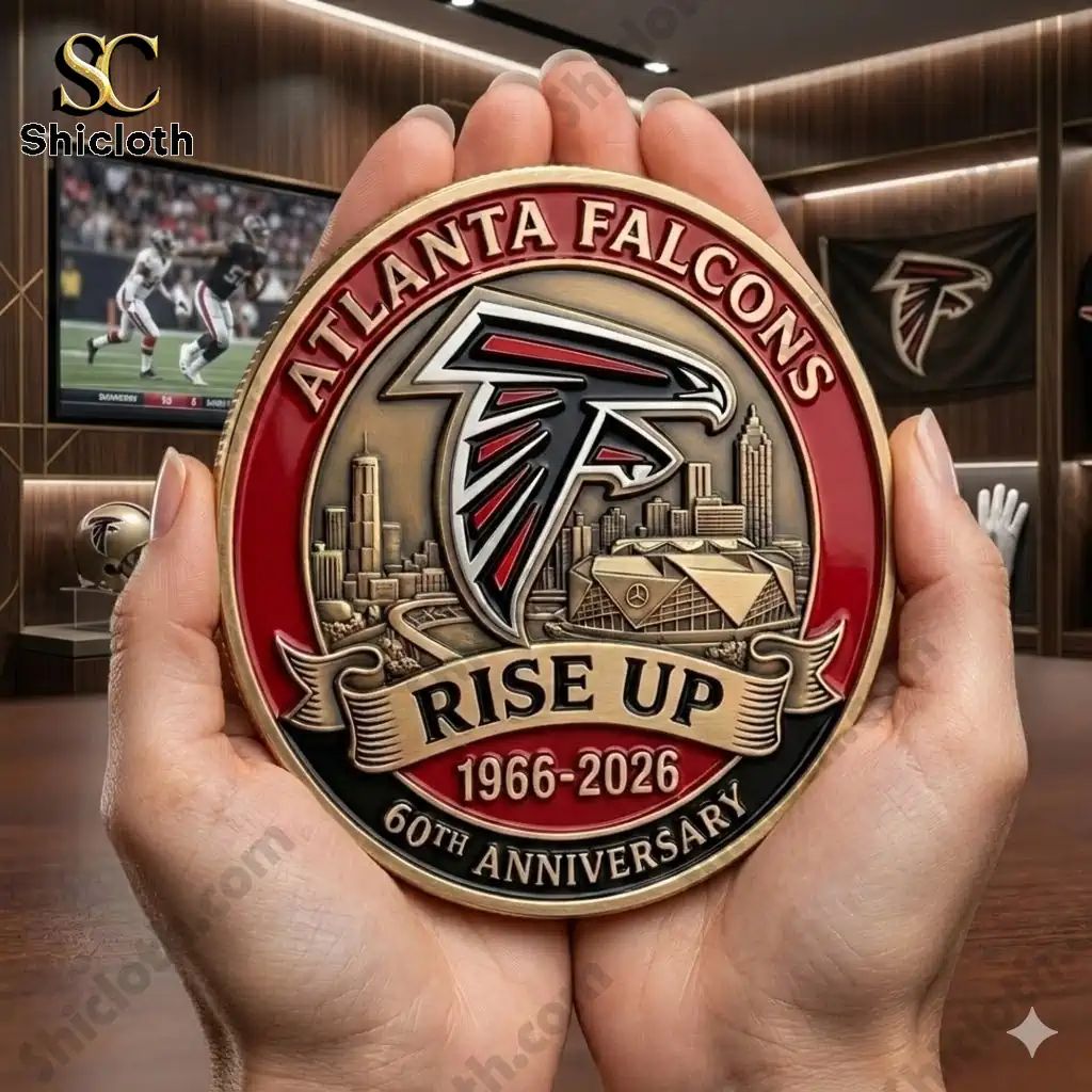 Atlanta Falcons 60Th Anniversary Commemorative Coin