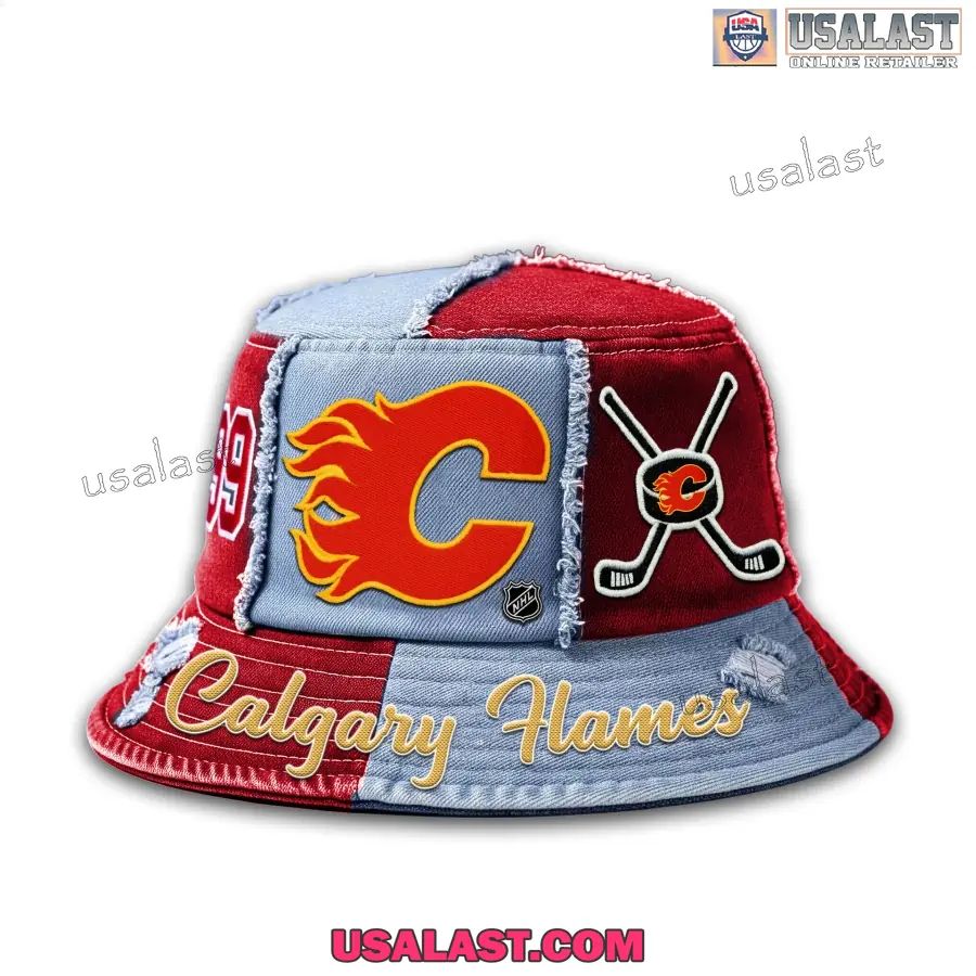 Calgary Flames Premium Bucket Hat