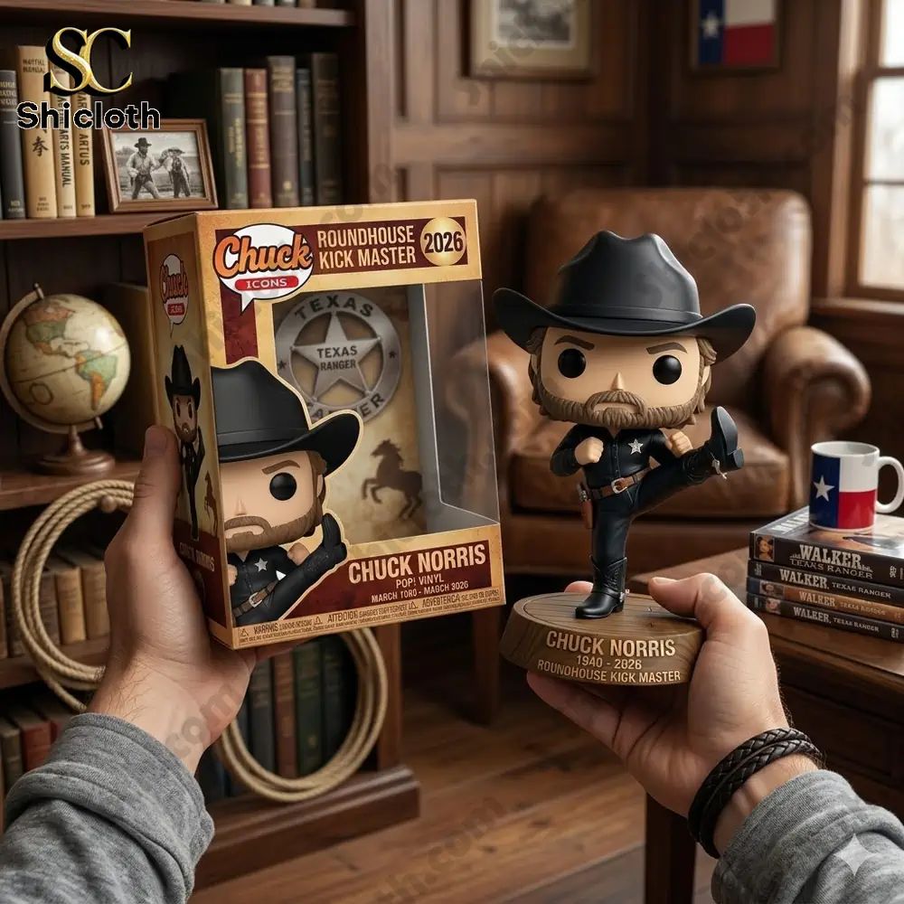 Chuck Norris Roundhouse Kick Master Funko Pop! Figure