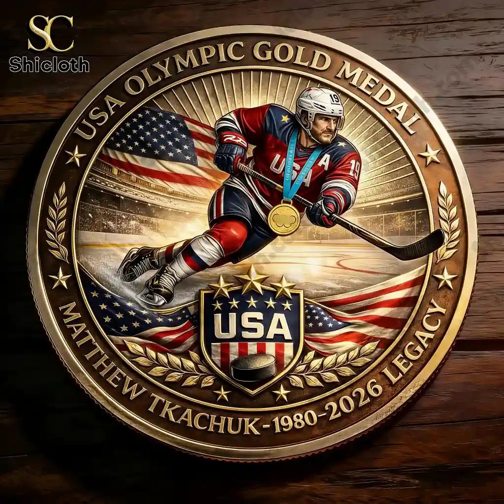 USA Olympic Hockey 1980-2026 Legacy Commemorative Coin