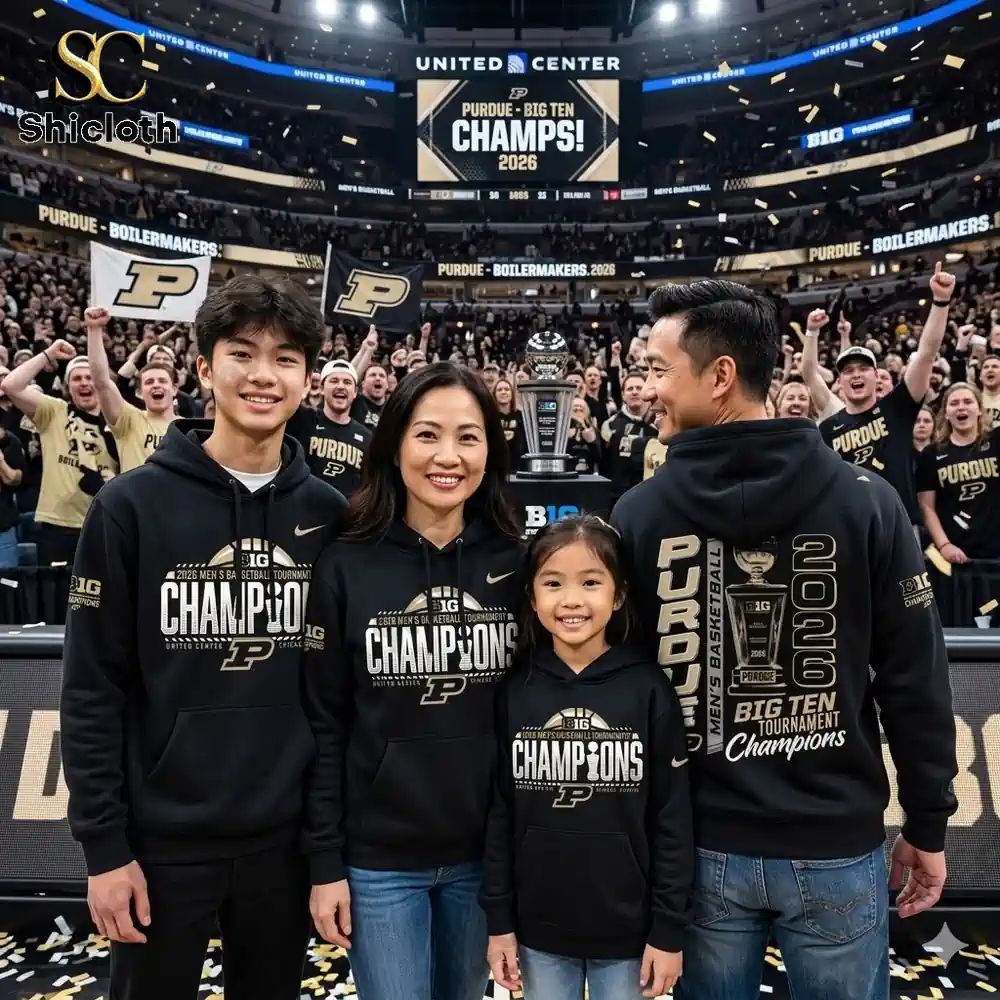 Purdue Boilermakers Big Ten Champions 2026 Hoodie