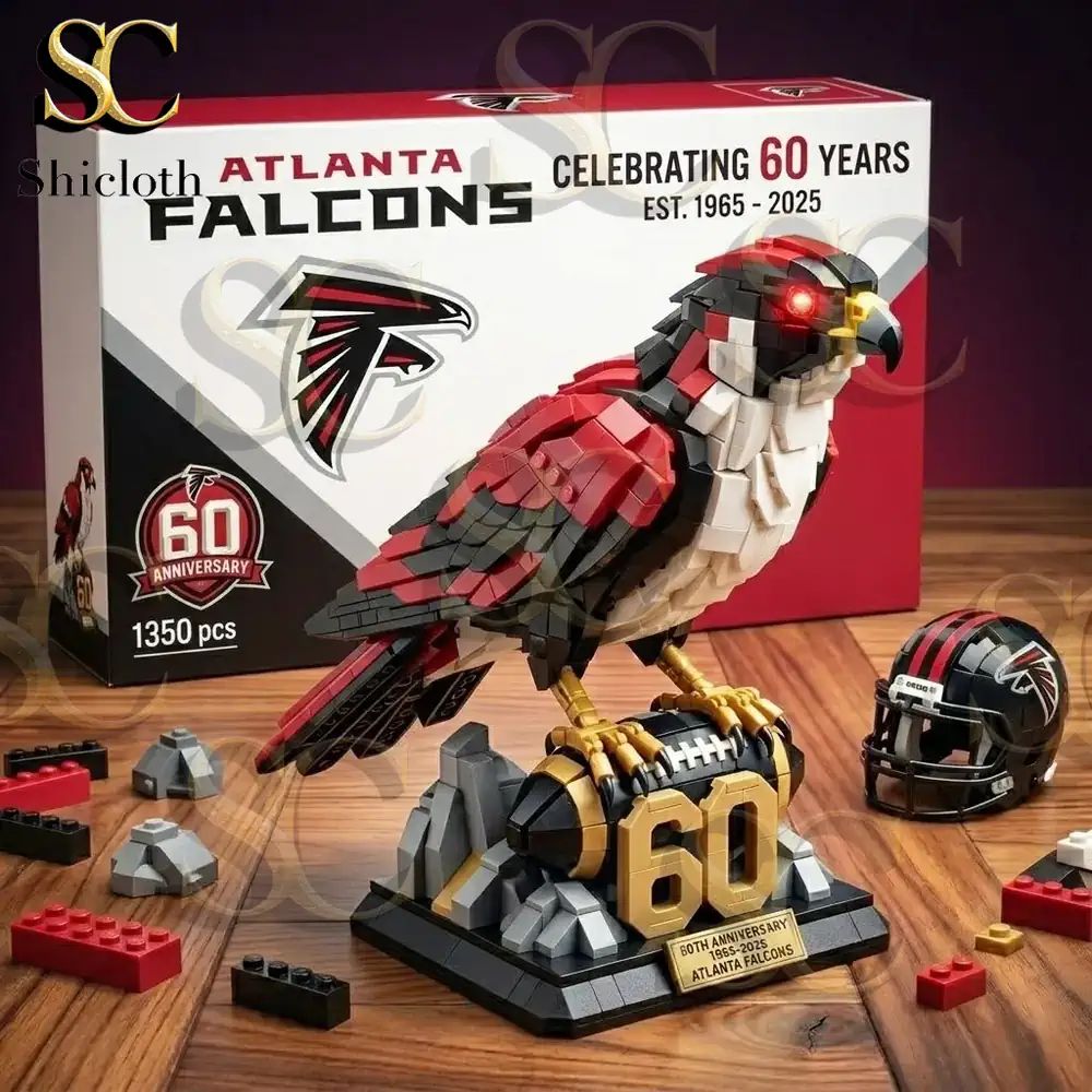 Atlanta Falcons 60th Anniversary Brick Edition