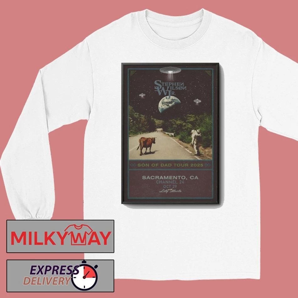 Stephen Wilson JR. 10 29 2025 Sacramento, CA Poster shirt