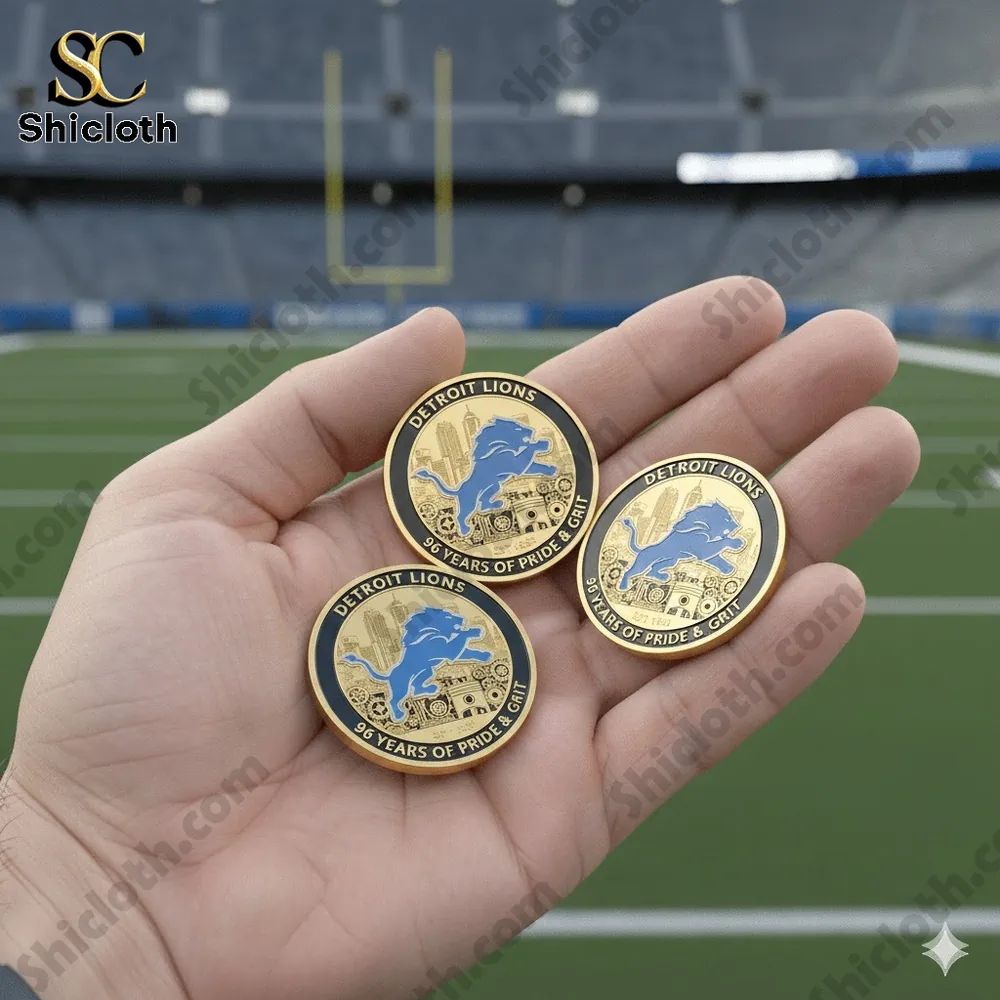 Detroit Lions 96th Anniversary Commemorative Coin