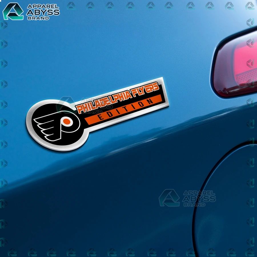 Philadelphia Flyers Edition 3D Engraved Car Name Emblem