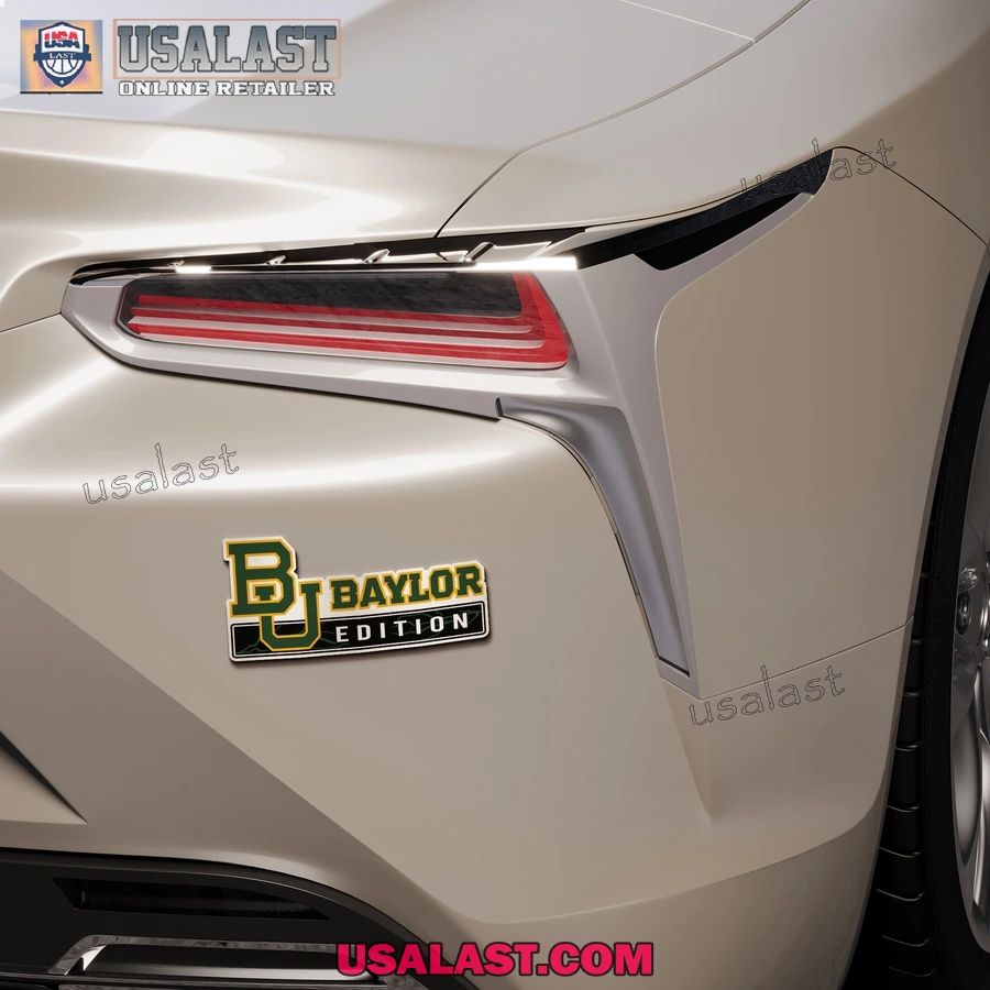 Baylor Bears Edition 3D Car Emblem Badge