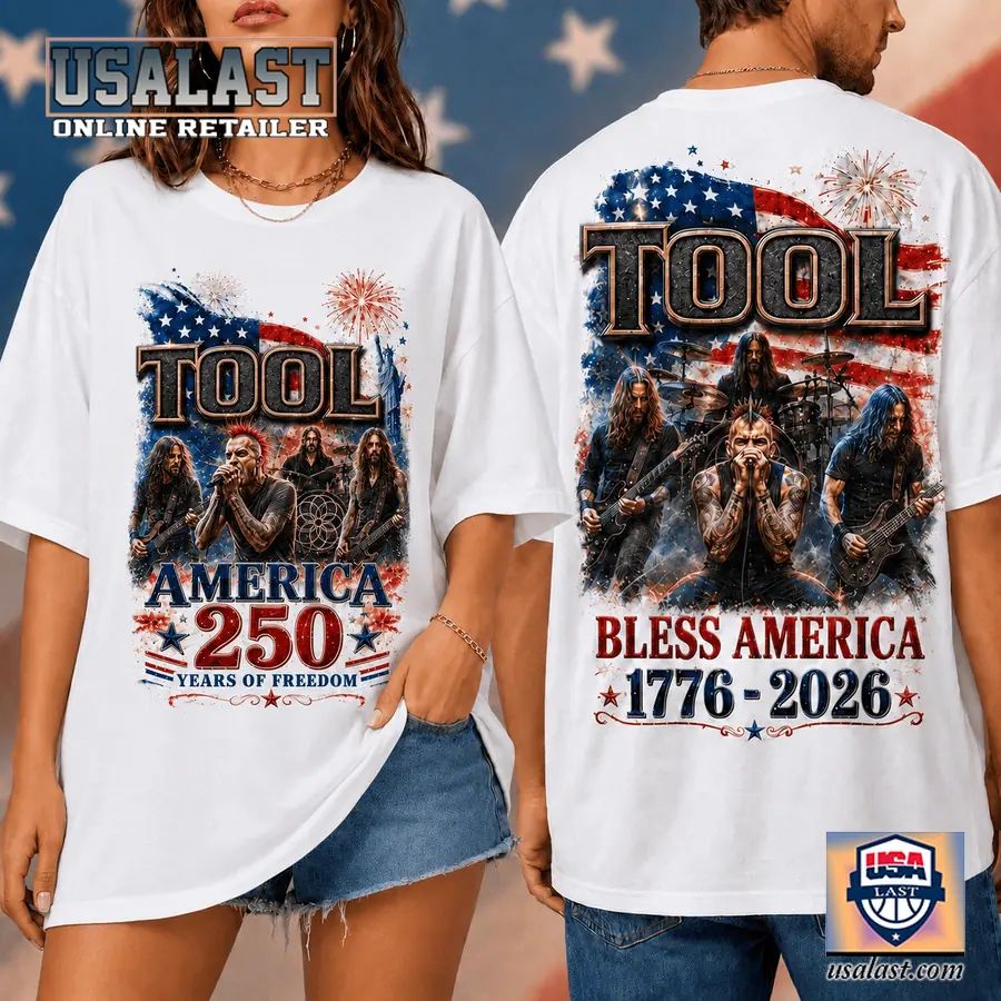 Tool Band Bless America 250th Anniversary 3D T-Shirt