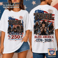Tool Band Bless America 250th Anniversary 3D T-Shirt
