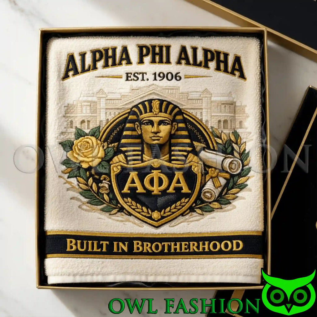 Alpha Phi Alpha Premium Bath Towels