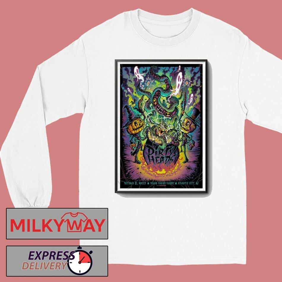Dirty Heads Fall Tour 2025 Atlantic City, NJ Tour Poster shirt