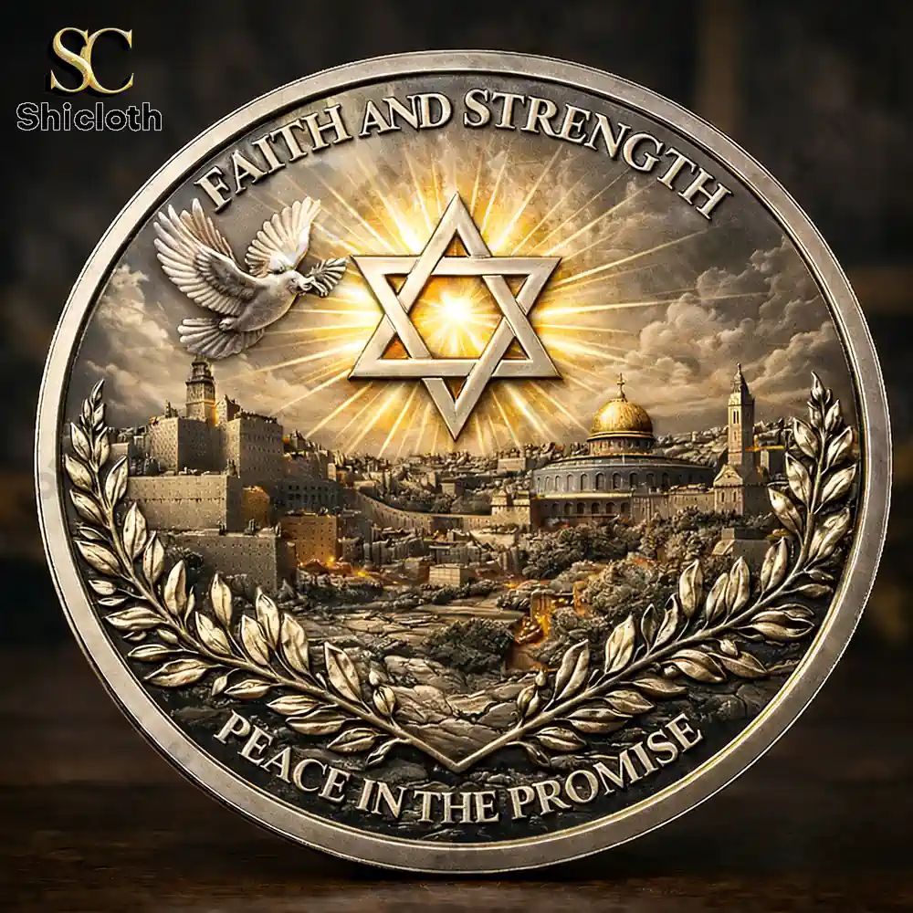Jesus The Lion Of Judah Israel Will Prevail Commemorative Coin