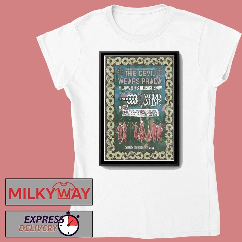 The Devil Wears Prada St Orlando, FL November 14 2025 Poster shirt