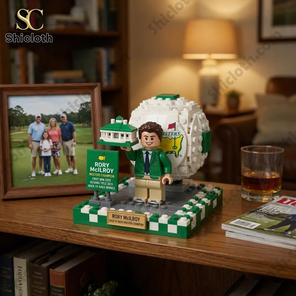 Back-to-Back Masters Glory Rory McIlroy LEGO Masters Champion Brick Set