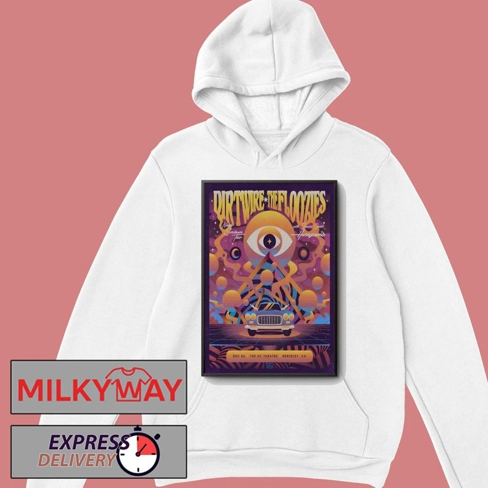 Dirtwire And The Floozies Event Berkeley CA On Dec 6 2025 Poster shirt