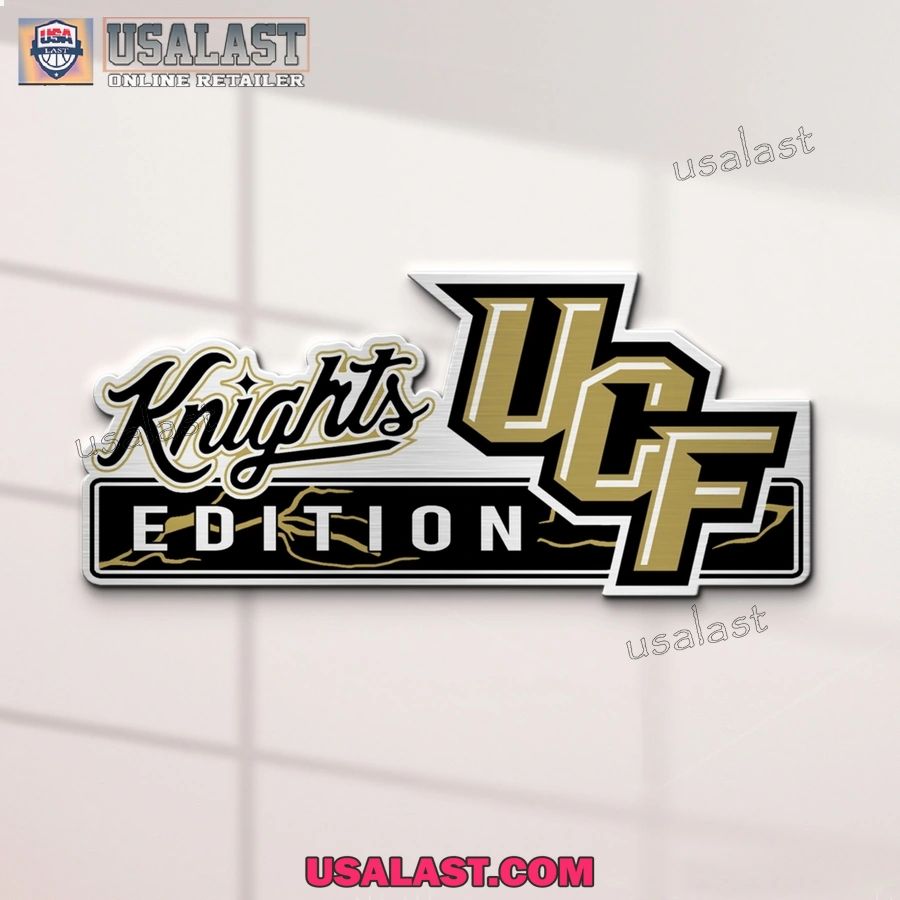 UCF Knights Edition Custom 3D Car Badge Sticker