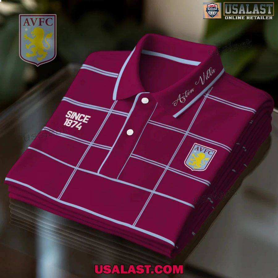 Aston Villa Premium Men Polo Shirt