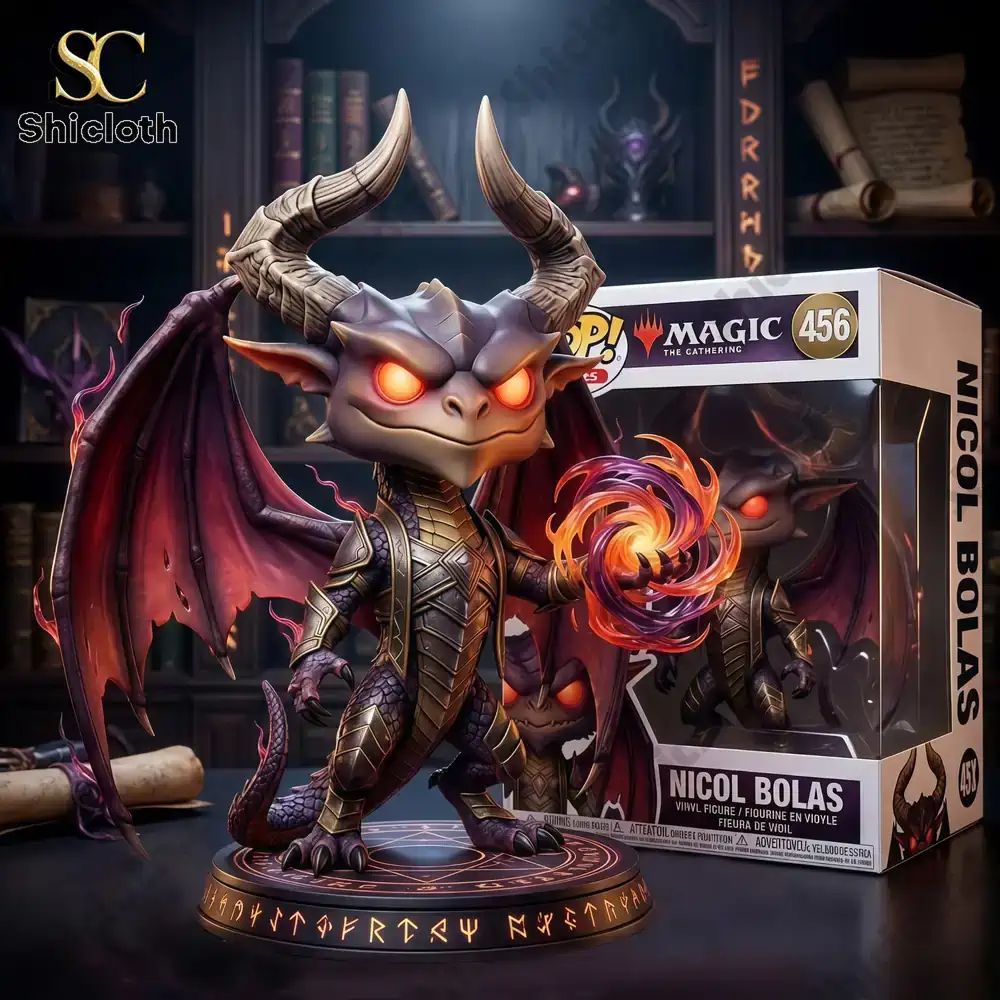 Games Magic The Gathering Nicol Bolas Funko Pop! Figure