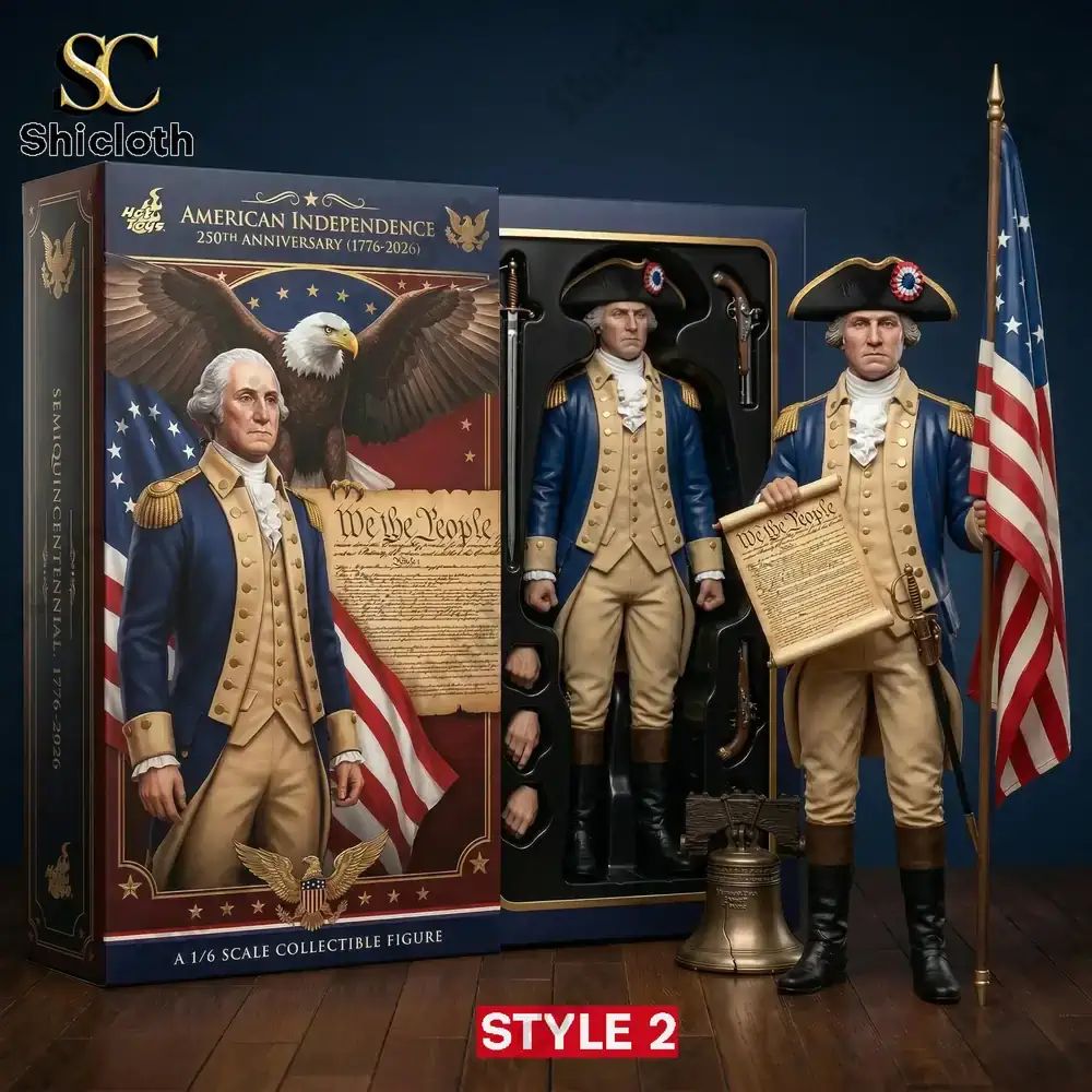 American Independence 250th Anniversary Hot Toys Scale Collectible Pop! Figure